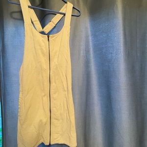 Off White corduroy zip up jumper